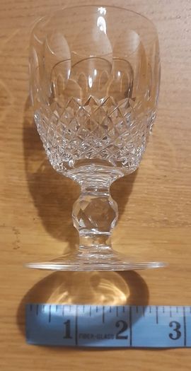 Vintage Waterford Crystal Mini Goblets Set of Six