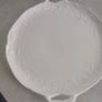 Large Double Handle Fine Bone China  Calke White Dish La Cartuja De Sevilla Pickman .s.a. Colore Inalterable Made In Spain 18 Image 4
