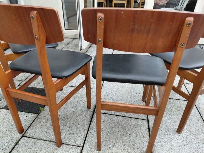1960s retro dining chairs