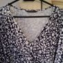 m&s navy mix dress uk12 Image 2