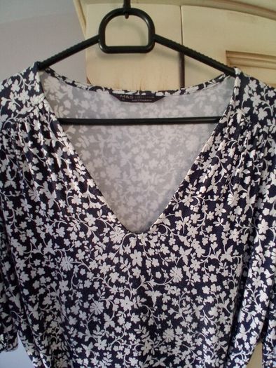 m&s navy mix dress uk12