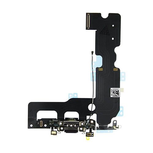 iPhone 8 Plus 5.5 Replacement Charging Port Dock Connector Flex Cable Black