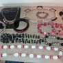 Collection of costume Jewellery bracelets necklace all sorts no broken pieces various brands Image 3