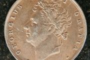 1828 Farthing George IV Coin