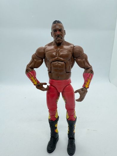 wwe elite series 46 Harlem heat booker t action figure