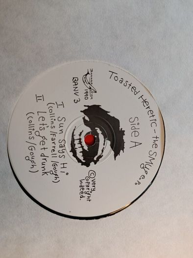 RARE Toasted Heretic-The Smug E.P. 12 inch vinyl