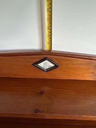 Solid Pine Country Style Wine Rack Sideboard / Cabinet