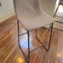 Bar stools set of 3 beige Image 3