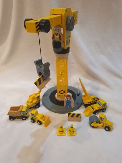 BigJigs Big Crane Construction Set