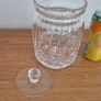 cut glass covered biscuit barrel Image 2