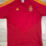 Genuine Vintage 2004 Adidas Spain Home Jersey Shirt Mens Large Image 2