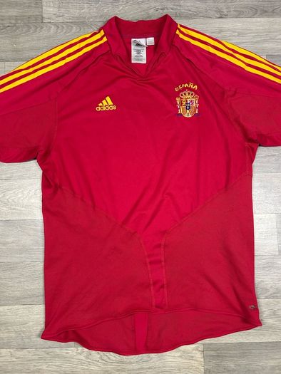 Genuine Vintage 2004 Adidas Spain Home Jersey Shirt Mens Large