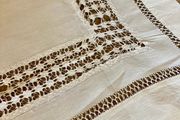 Vintage Belfast Linen Tablecloth 1950s