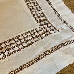 Vintage Belfast Linen Tablecloth 1950s