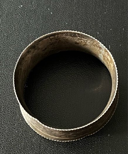 1919 Antique George V Sterling Silver Napkin Ring