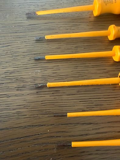 Wera VDE Screwdrivers Flat head