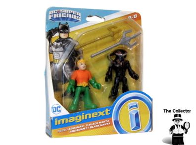Fisher-Price Imaginext DC Super Friends Aquaman and Black Manta Brand New Sealed