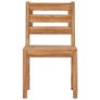 Garden Chairs 2 pcs Solid Teak Wood Image 3