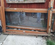 wooden doors and frame