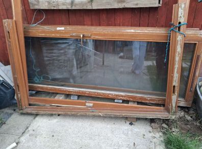 wooden doors and frame