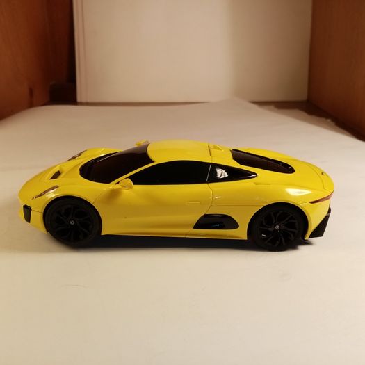 Scalextric New Jaguar C-X75 (Lights) Slot Car - street supercar