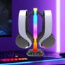Headphone Gaming Controller Stand for (Xbox) Ps5 Ps4 Switch With 9 Light Modes, RGB Universal Desk Game Accessories for Ps5/Ps4/(Xbox)/Switch Pro Image 5
