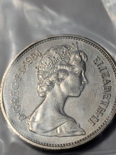 UK 1984 5 pence