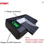 2022 Mobile Battery Charger Universal LCD Indicator Screen USB-Port For Cell Phone Chargers Battery Charging Image 3