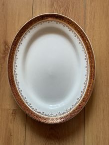 Vintage Arklow Pottery Platter 36x28cm