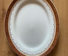 Vintage Arklow Pottery Platter 36x28cm