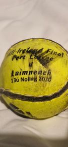 Official All Ireland GAA Match Sliotar 2020 Final