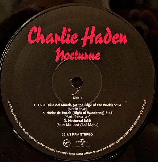 Charlie Haden  "Nocturne"