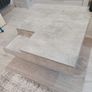 Modern Concrete-Effect Coffee Table Image 7