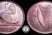 [#2362] - Ireland 1928 | Irish 1d | Irish One Penny | KM.3 | UNC