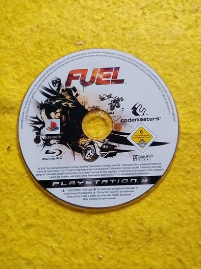 Fuel PlayStation 3 ps3 games Original Pal version
