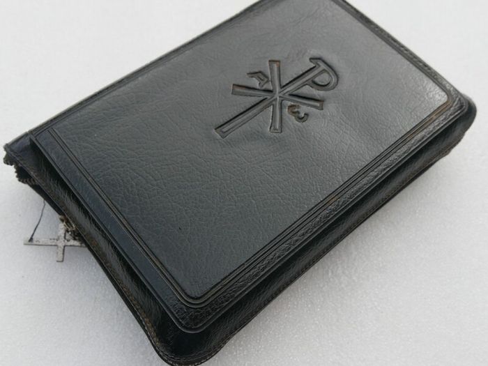 Vintage Saint Joseph Daily Missal Catholic Mass Prayer Book with Leather Cover