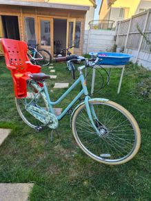 Olive and Orange Ladies Bike