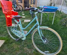 Olive and Orange Ladies Bike