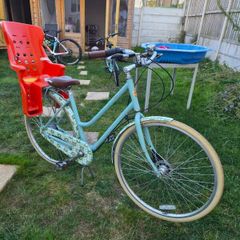 Olive and Orange Ladies Bike