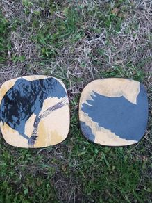 Artisan handmade wall plates