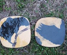 Artisan handmade wall plates