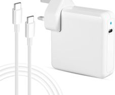 MacBook Pro Charger 96W Super Fast Laptop Charger for MacBook Air USB C Compatible with MacBook Pro 16,15,14,13 inches, iPad Pro 12.9, 11inches and all USB C devices