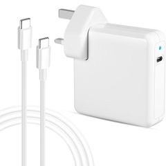 MacBook Pro Charger 96W Super Fast Laptop Charger for MacBook Air USB C Compatible with MacBook Pro 16,15,14,13 inches, iPad Pro 12.9, 11inches and all USB C devices