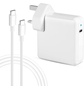 MacBook Pro Charger 96W Super Fast Laptop Charger for MacBook Air USB C Compatible with MacBook Pro 16,15,14,13 inches, iPad Pro 12.9, 11inches and all USB C devices