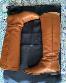 Authentic Sergio Rossi tall equestrian boots size 4