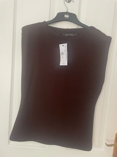 Ladies Brown Top Size Large