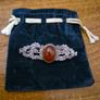 Vintage Brooch with it's Vintage Pouch Image 6