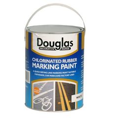 Douglas chlorinated rubber line mark 5L (call to check stock)