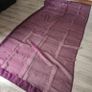Sheer Plum Purple curtains, two panels Image 4