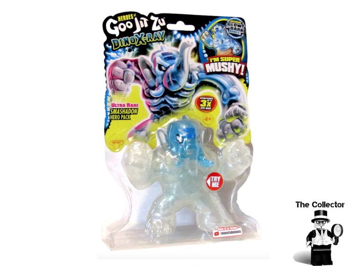 Heroes of Goo Jit Zu Dino X-Ray Ultra Rare Smashadon Ultra Rare Figure Brand New Sealed Rare Hard To Find